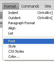 Dreamweaver and MS Word